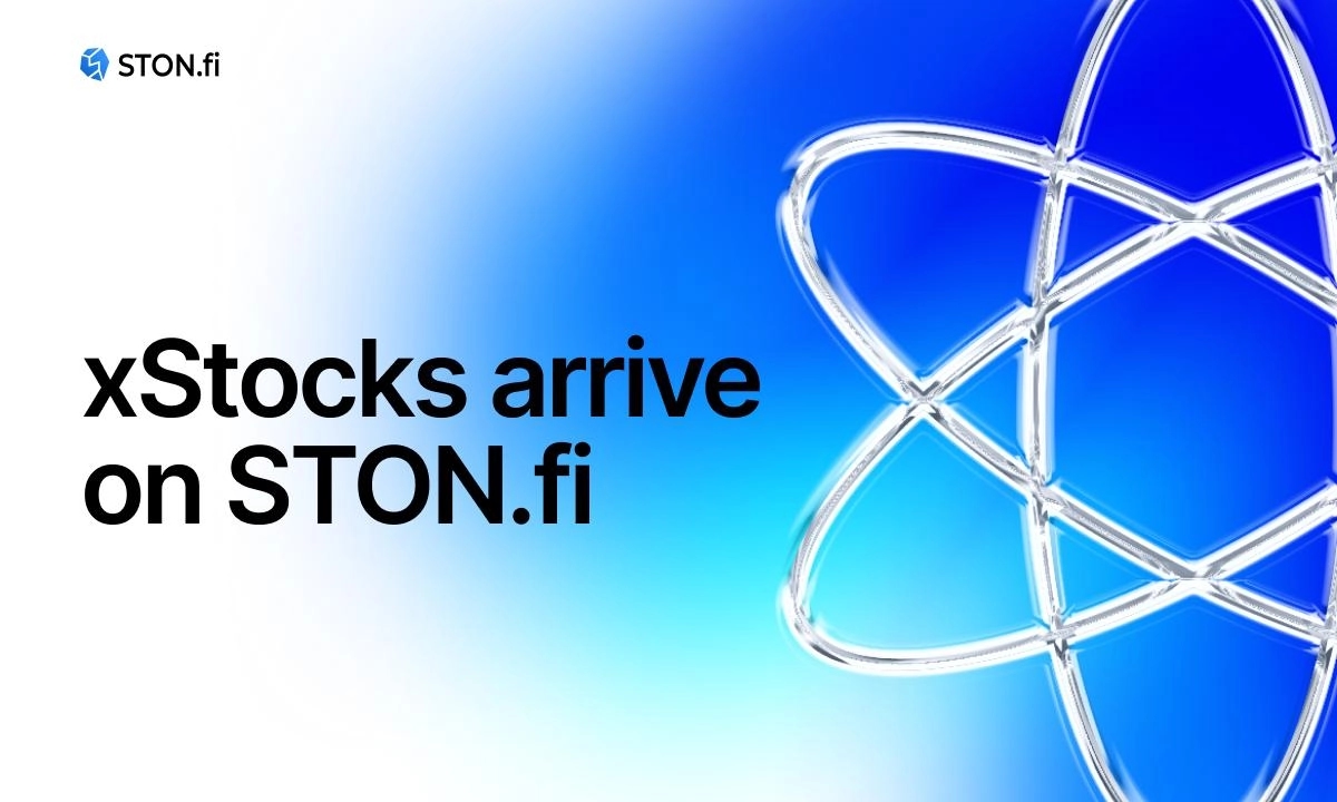 xStocks arrive on STON.fi, allowing users to access equities the DeFi way