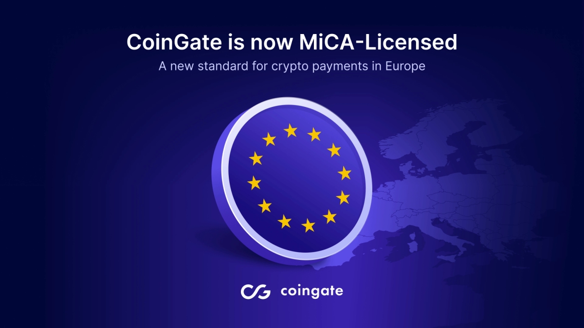 CoinGate granted MiCA license in Lithuania