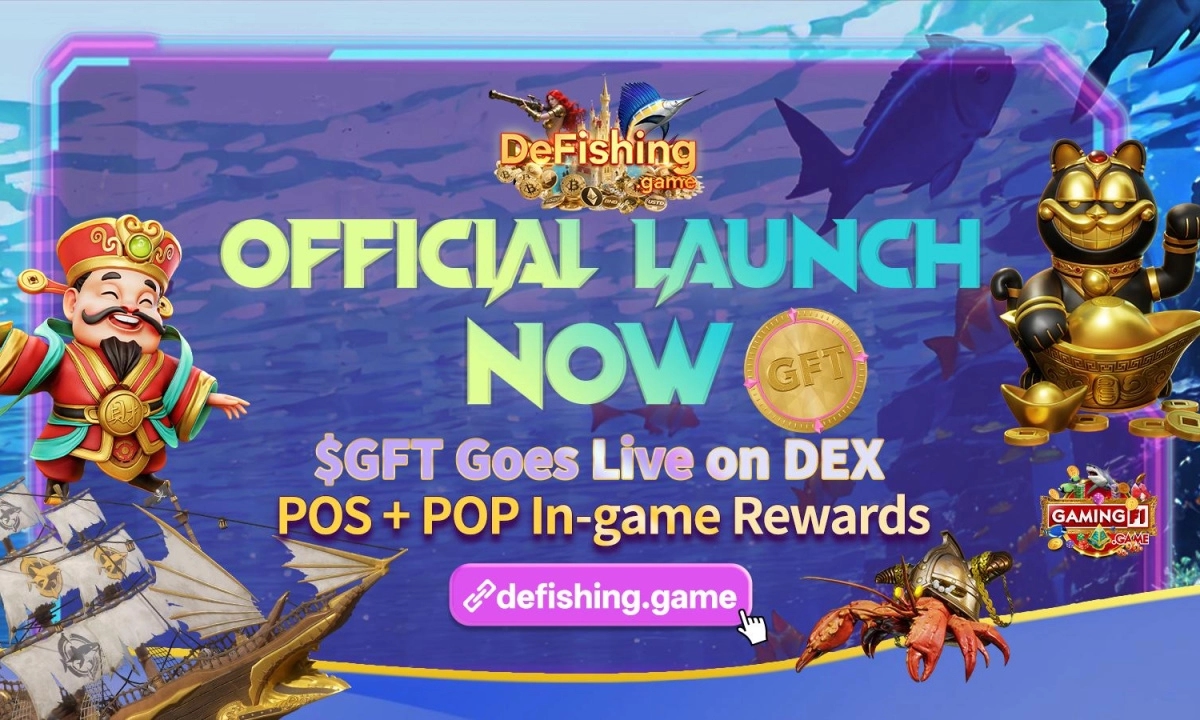 Incubator MEETLabs Officially Launches the Web3 P2E 3D-Fishing Game “DeFishing”