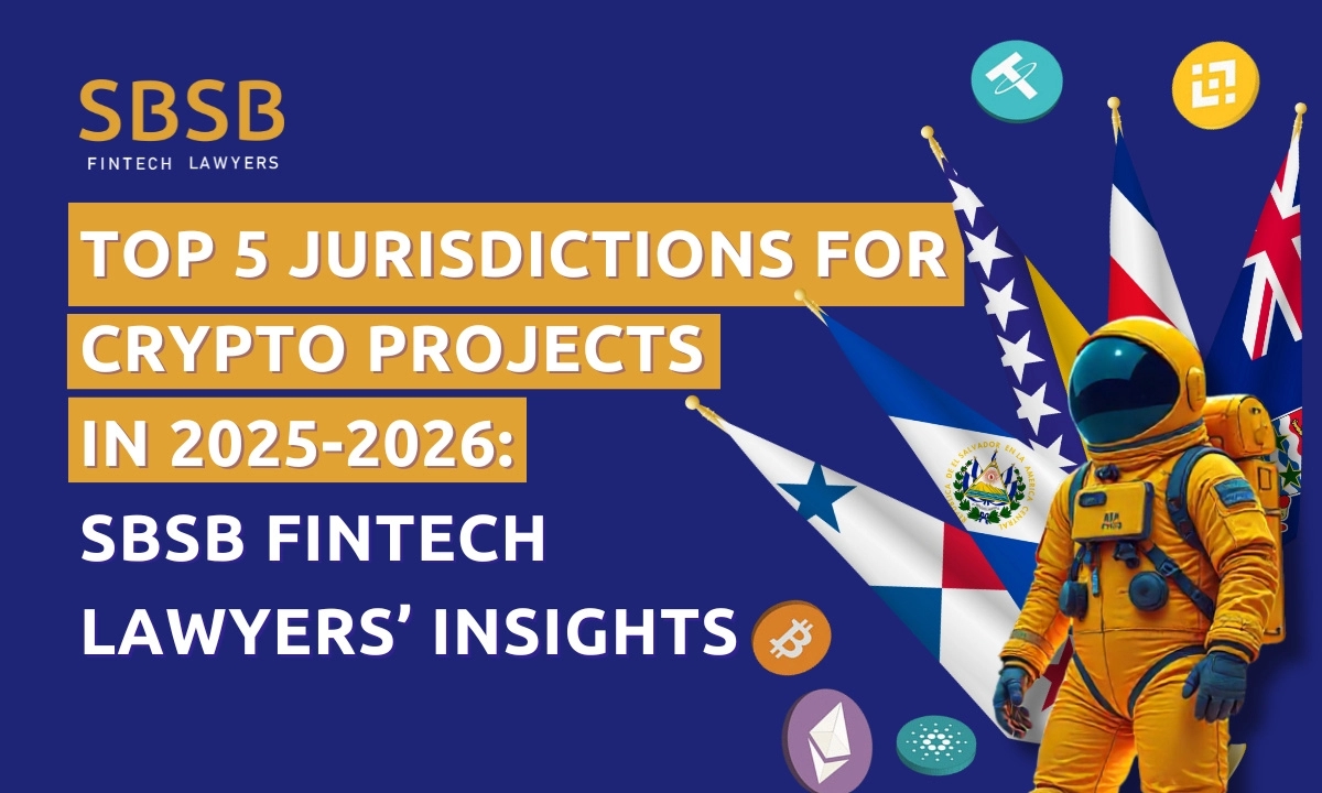 SBSB FinTech Lawyers Releases Expert Guide on Top 5 Crypto-Friendly Jurisdictions for 2026