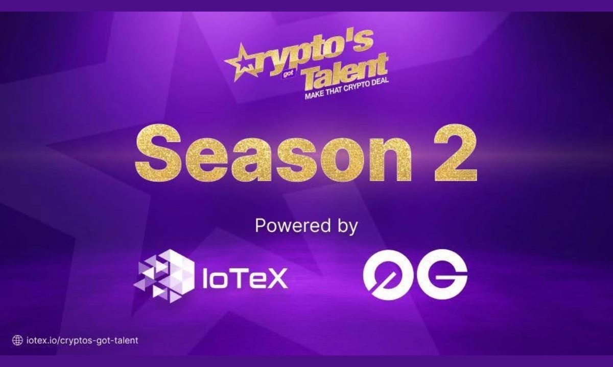 Crypto’s Got Talent Season 2 Launches to Spotlight Next Wave of DePIN Innovation