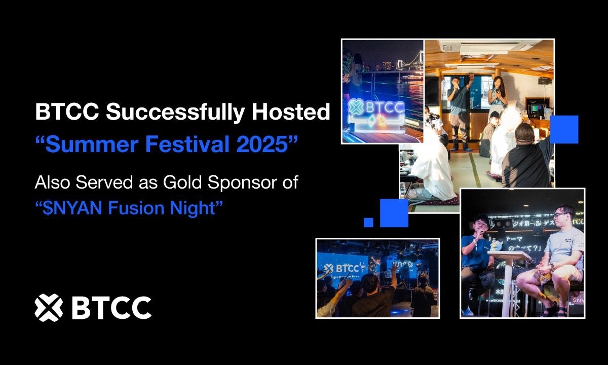 BTCC Summer Festival 2025 Unites Japan’s Web3 Community