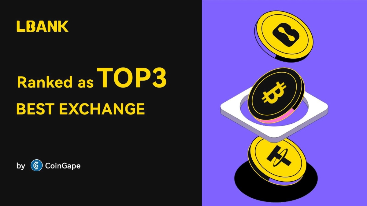 LBank Named Among World’s Top 3 Exchanges by CoinGape