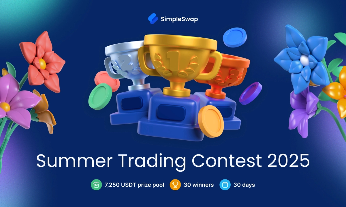 SimpleSwap Launches 2025 Summer Trading Contest with $7,250 Reward Pool