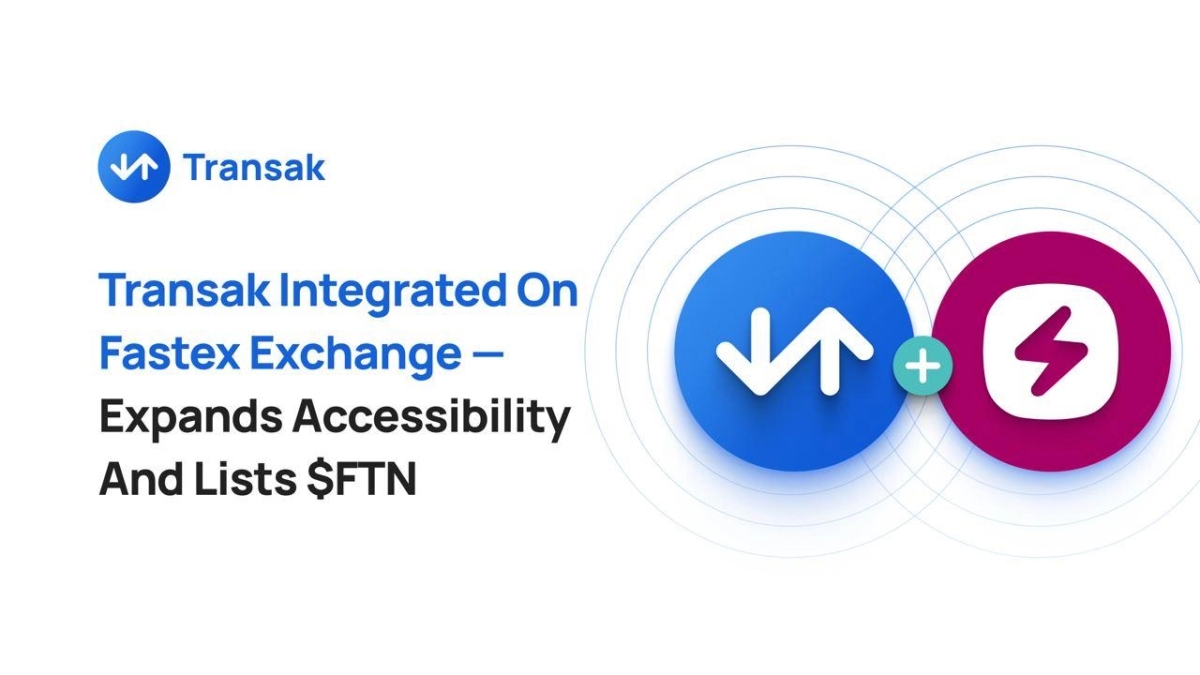 Transak Integrated On Fastex Exchange — Expands Accessibility And Lists $FTN