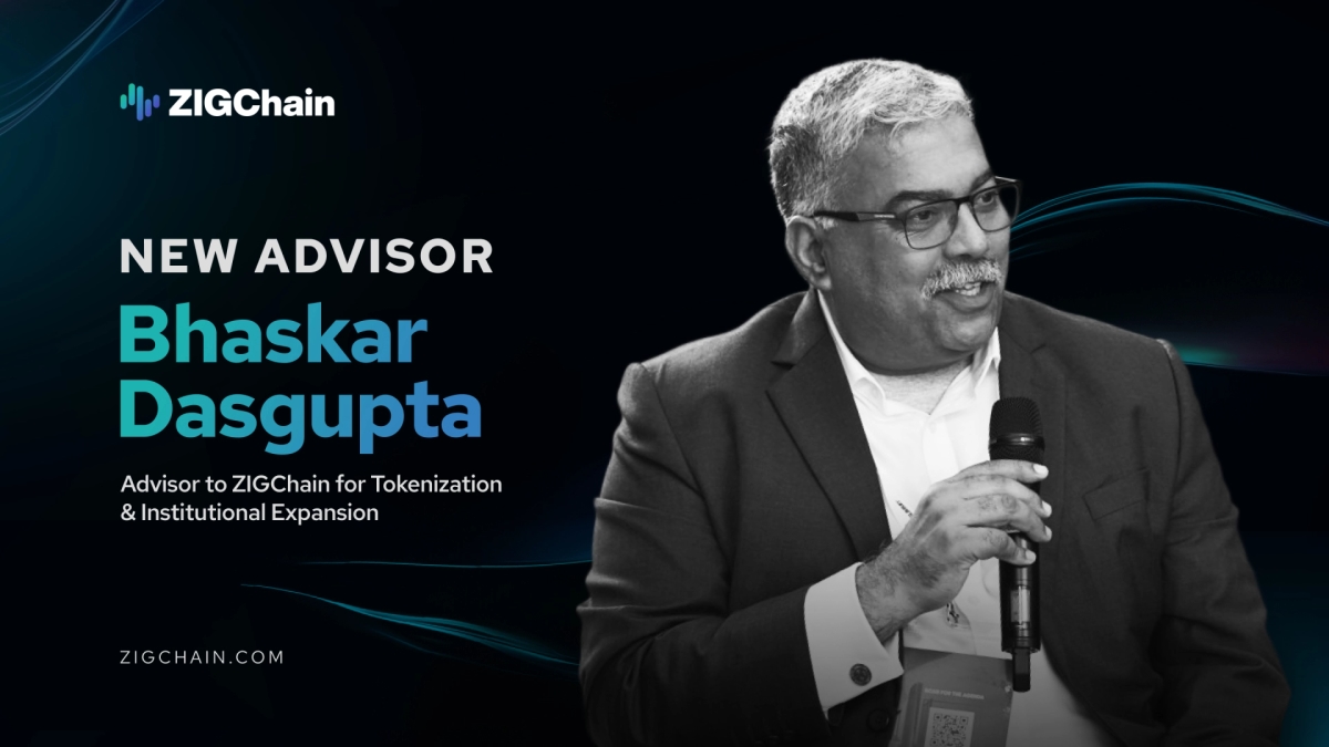 Dr. Bhaskar Dasgupta Joins ZIGChain as Advisor for Tokenization & Institutional Expansion