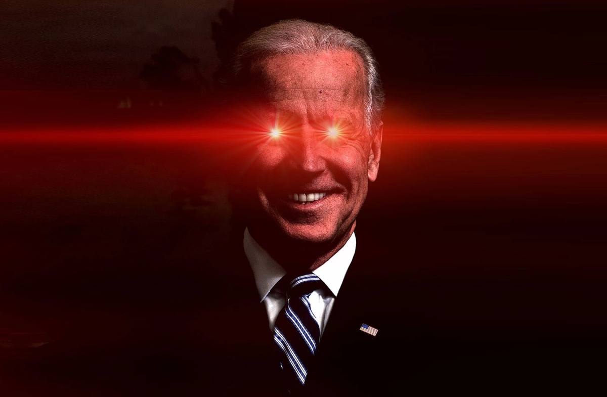 Bitcoiners thrilled by laser-eyed Biden’s Super Bowl post