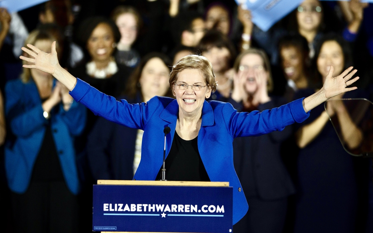 Senator Elizabeth Warren may face challenge by crypto advocate in November election