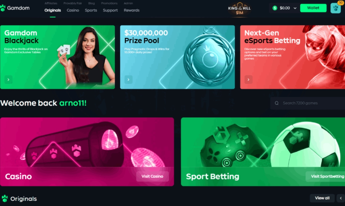 Gamdom Launches Next-Level Sportsbook Experience