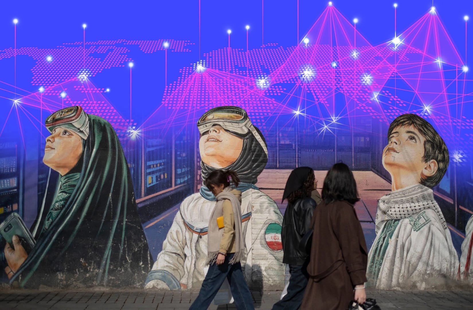 Iranian taps decentralised networks to reveal depths of chaos as thousands of Iranians revolt.