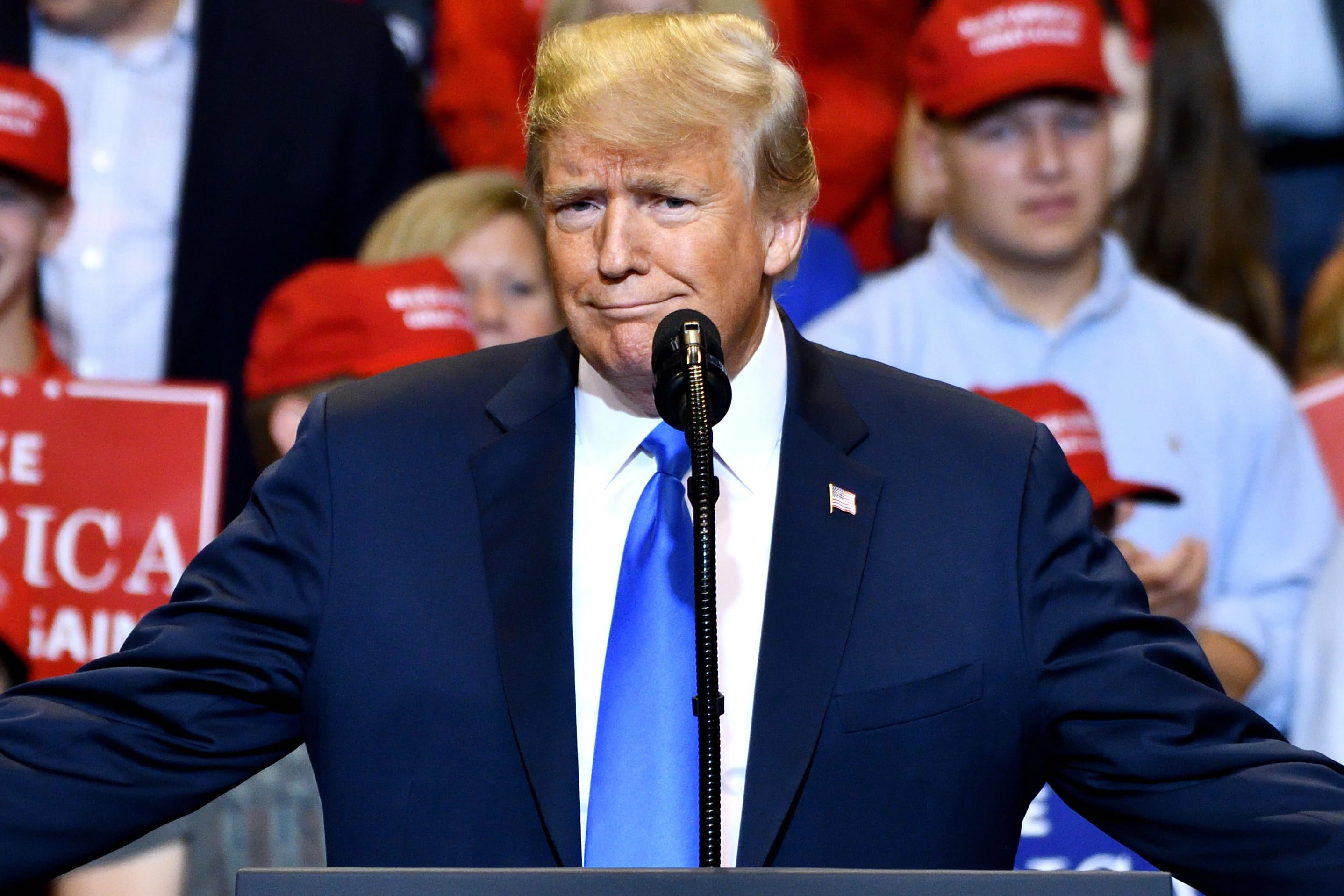 Wilkes-barre,,Pa,-,August,2,,2018:,Donald,Trump,President,Of