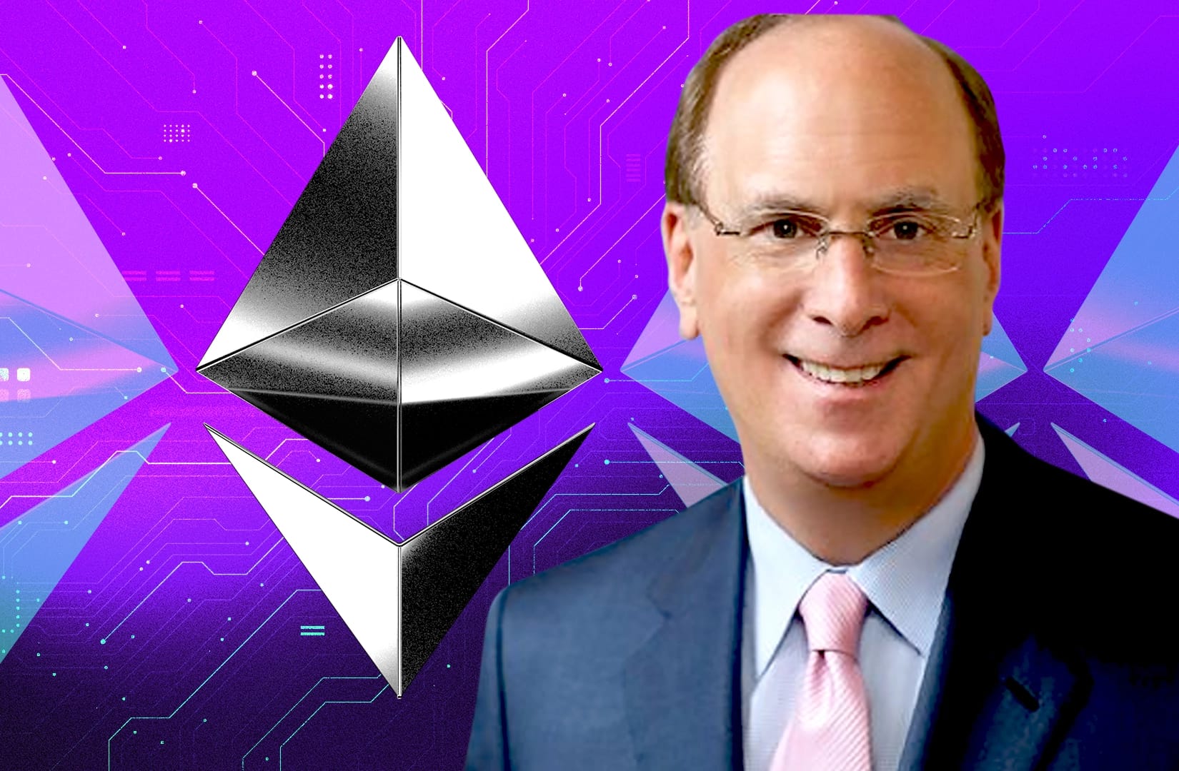 Blackrock CEO's Larry Fink and ethereum