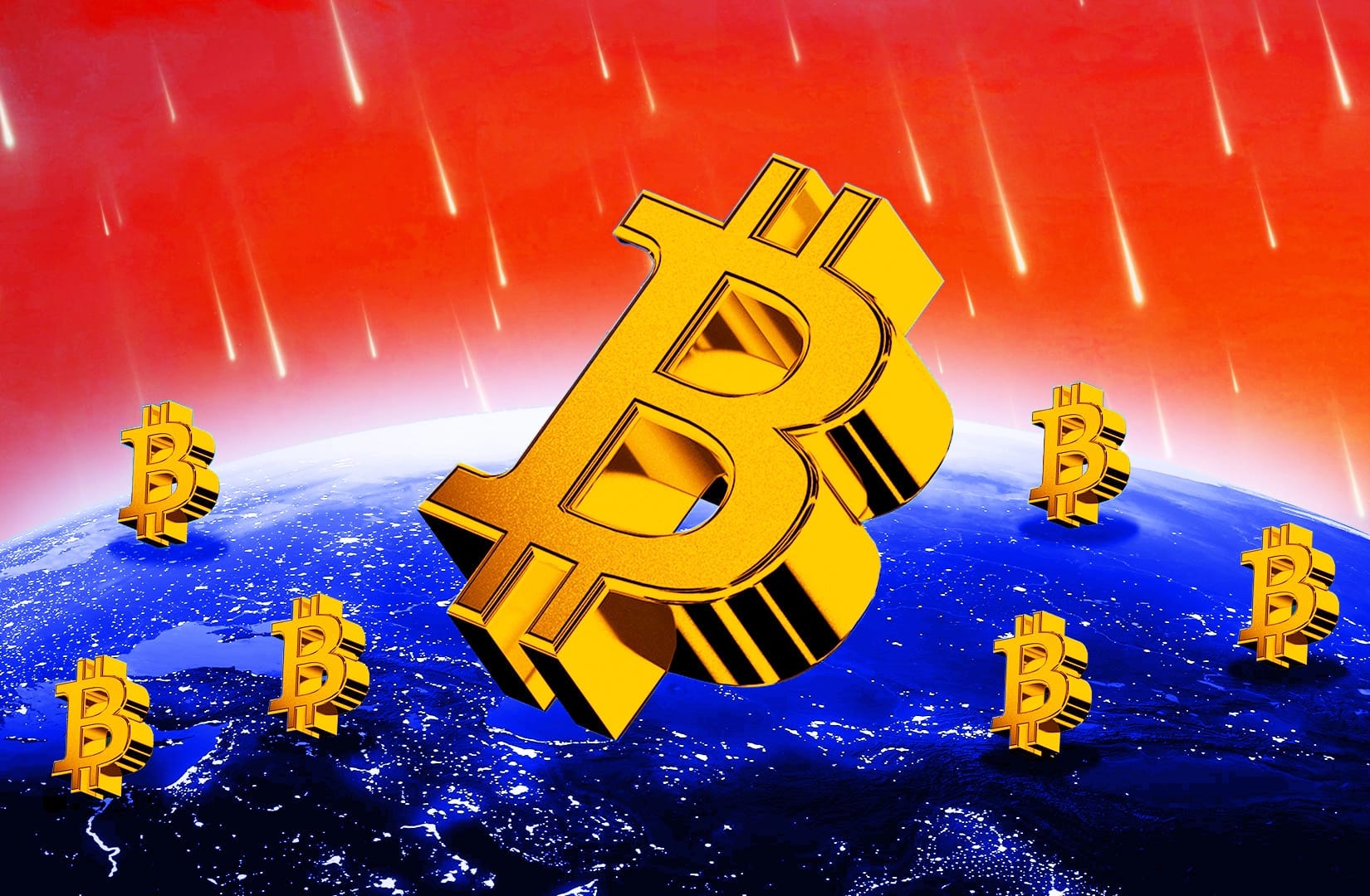 Bitcoin sinks