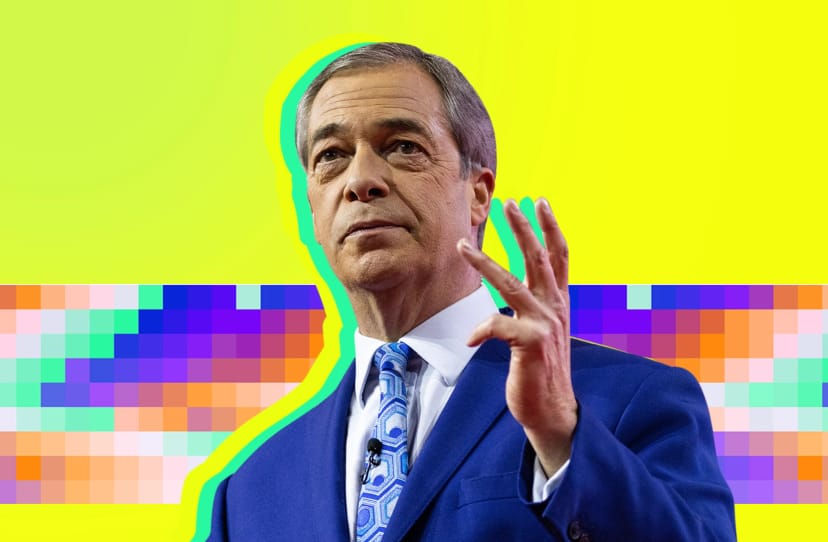 Nigel Farage became the star of the crypto conference. Not everyone’s happy