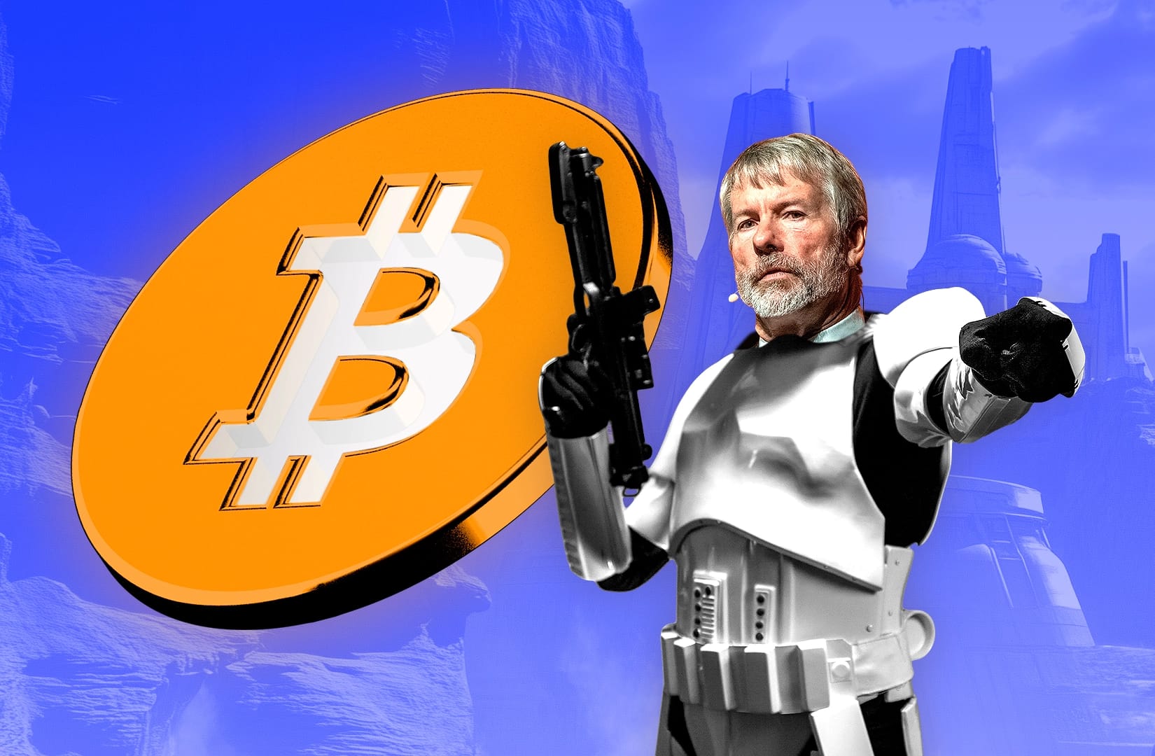 Coinbase warns Saylor copycats is systemic risk.
