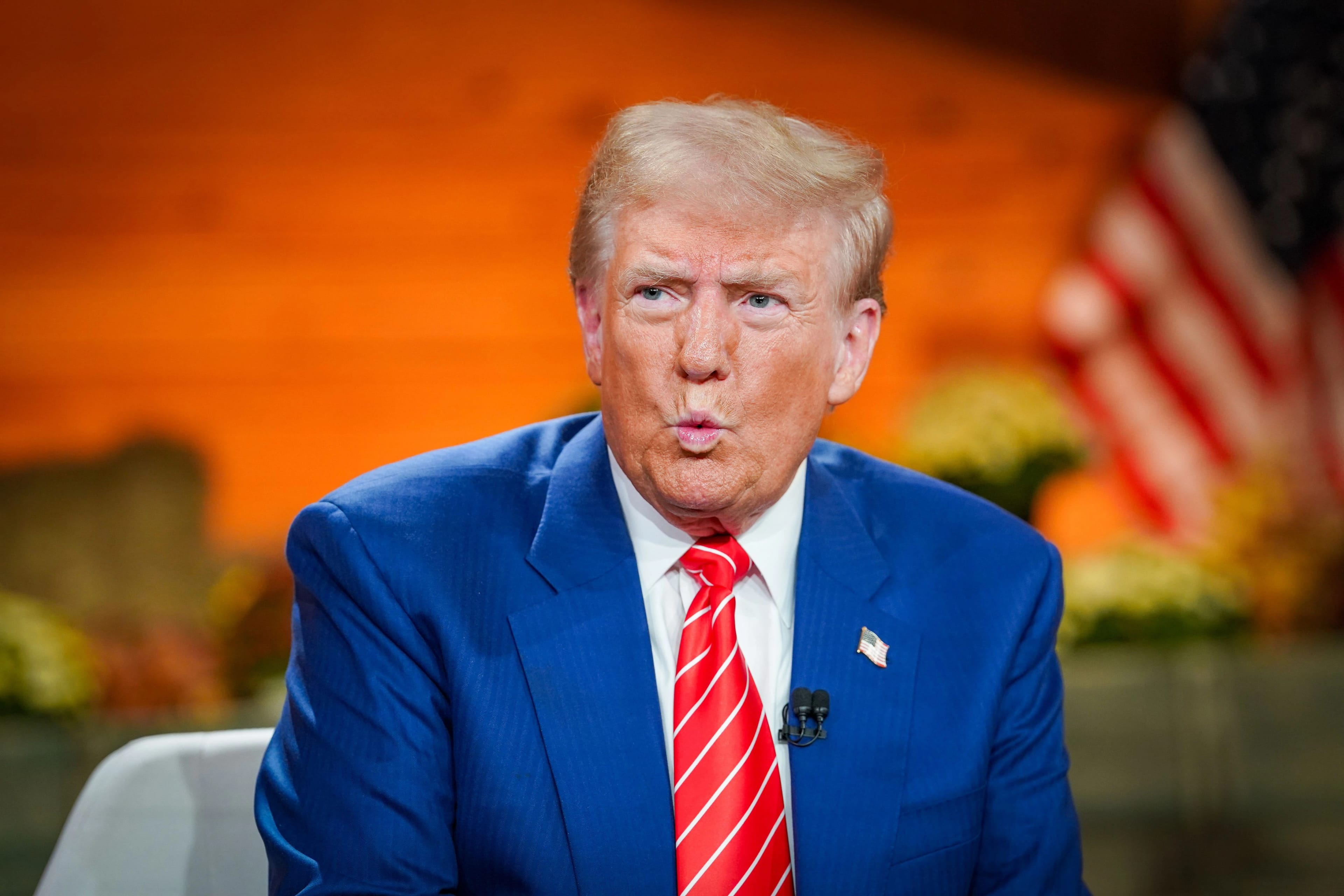 FOX News Channel's 'The Faulkner Focus' Town Hall with Former President Donald Trump, Cumming, Georgia, USA - 15 Oct 2024