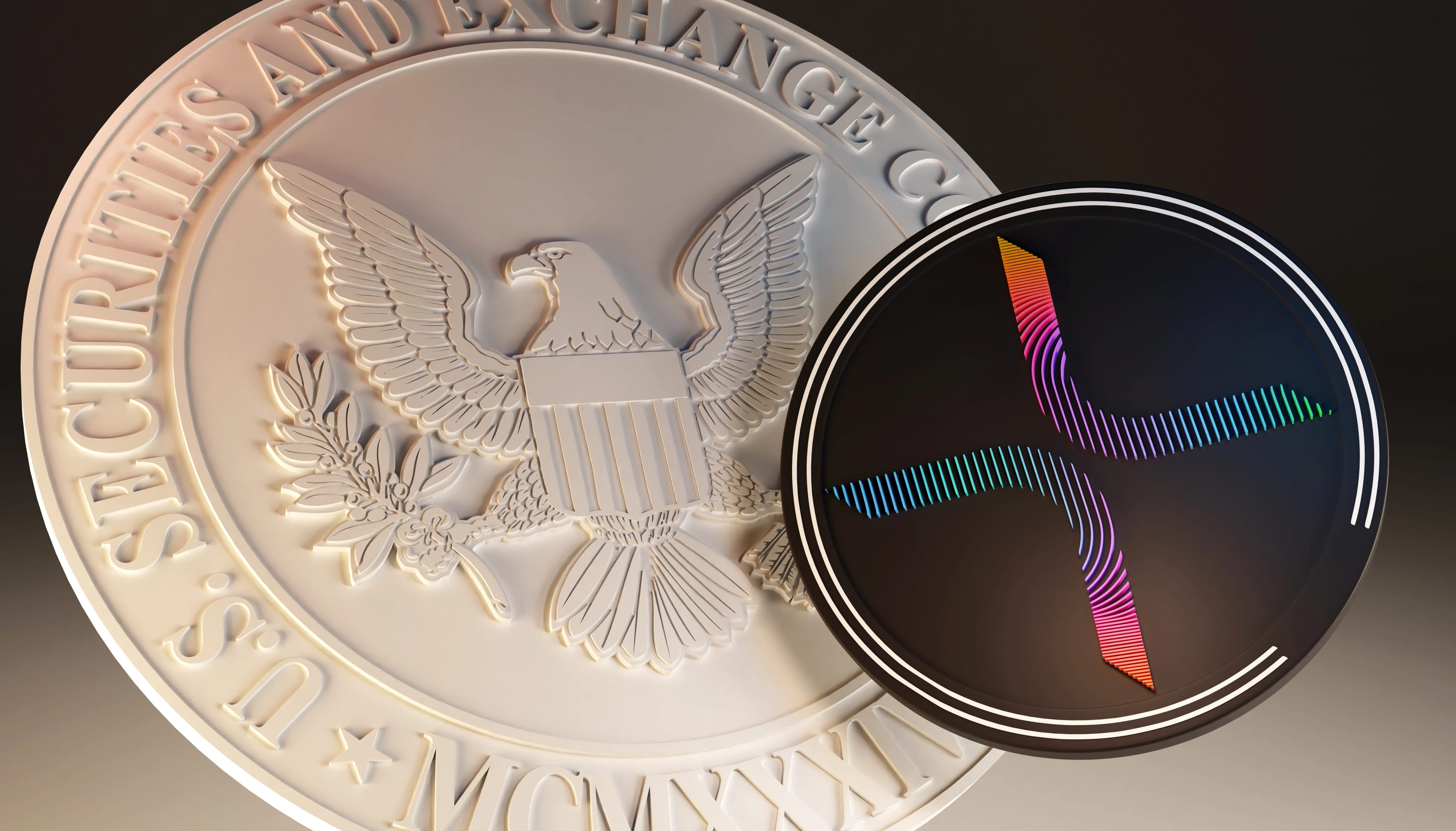 Muenster,,Germany,-,November,04,,2022:,3d,Xrp,Logo,And