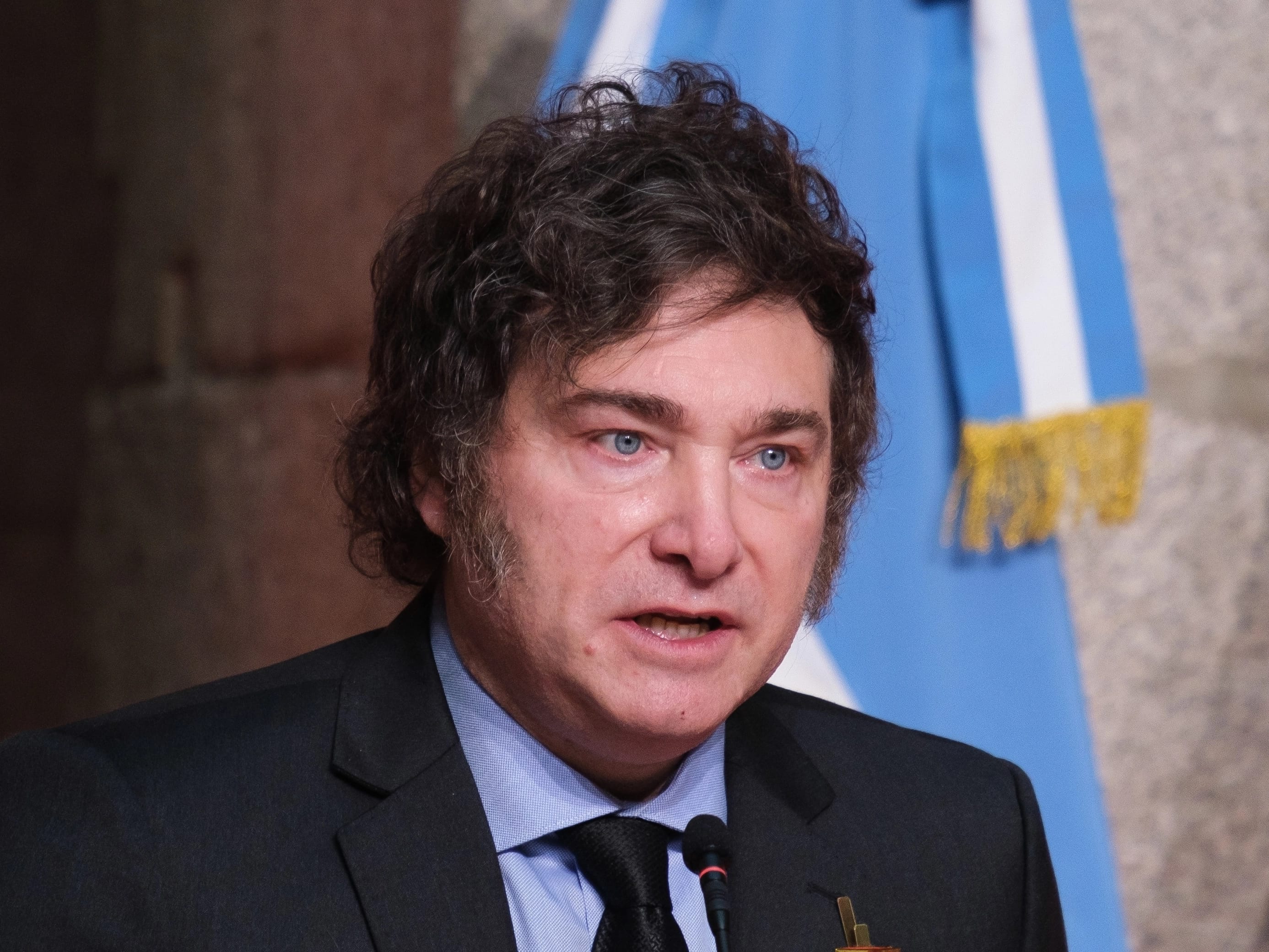 Isabel,Diaz,Ayuso,,Receives,The,President,Of,The,Argentine,Javier