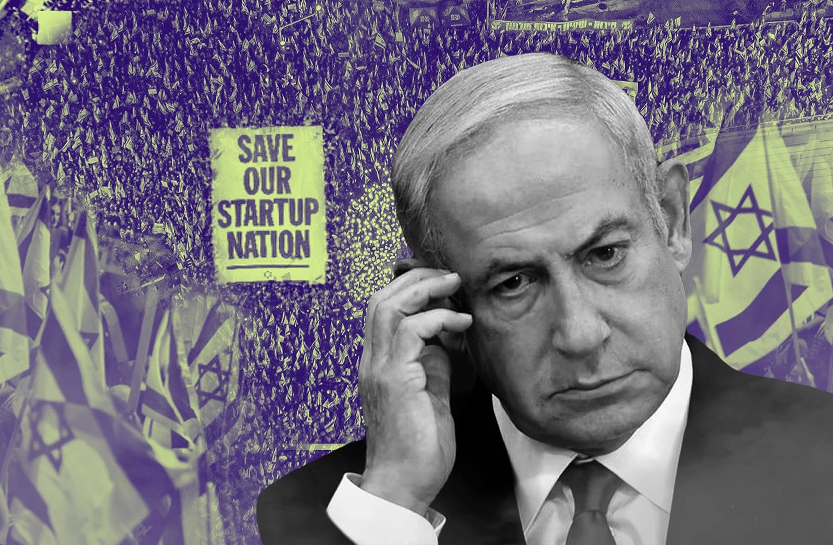 Israeli crypto exec fears 20% staff exodus as political upheaval lays bare cracks in startup nation image