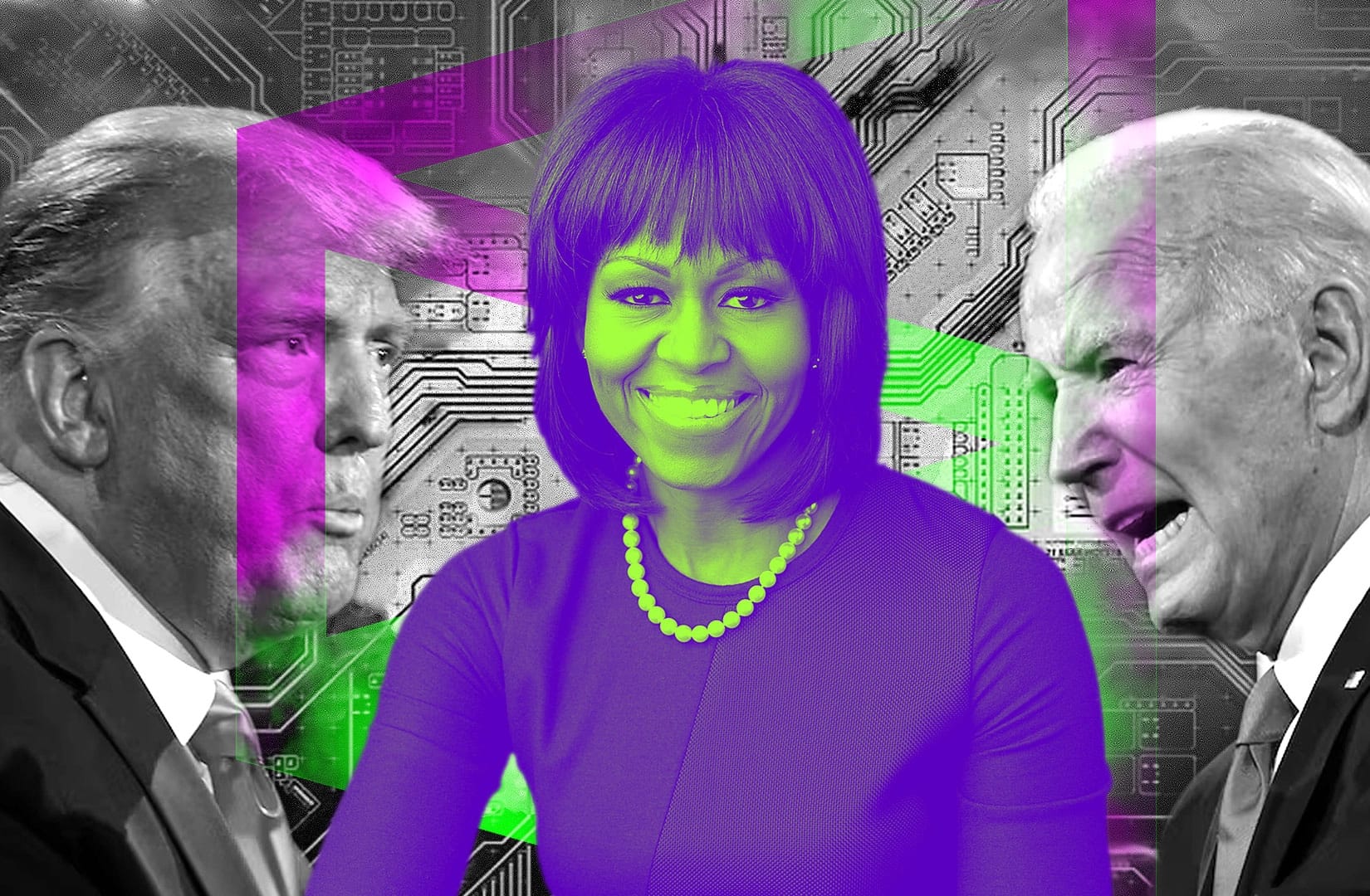 Bettors on Polymarket give Michelle Obama the third best chances to win the 2024 election