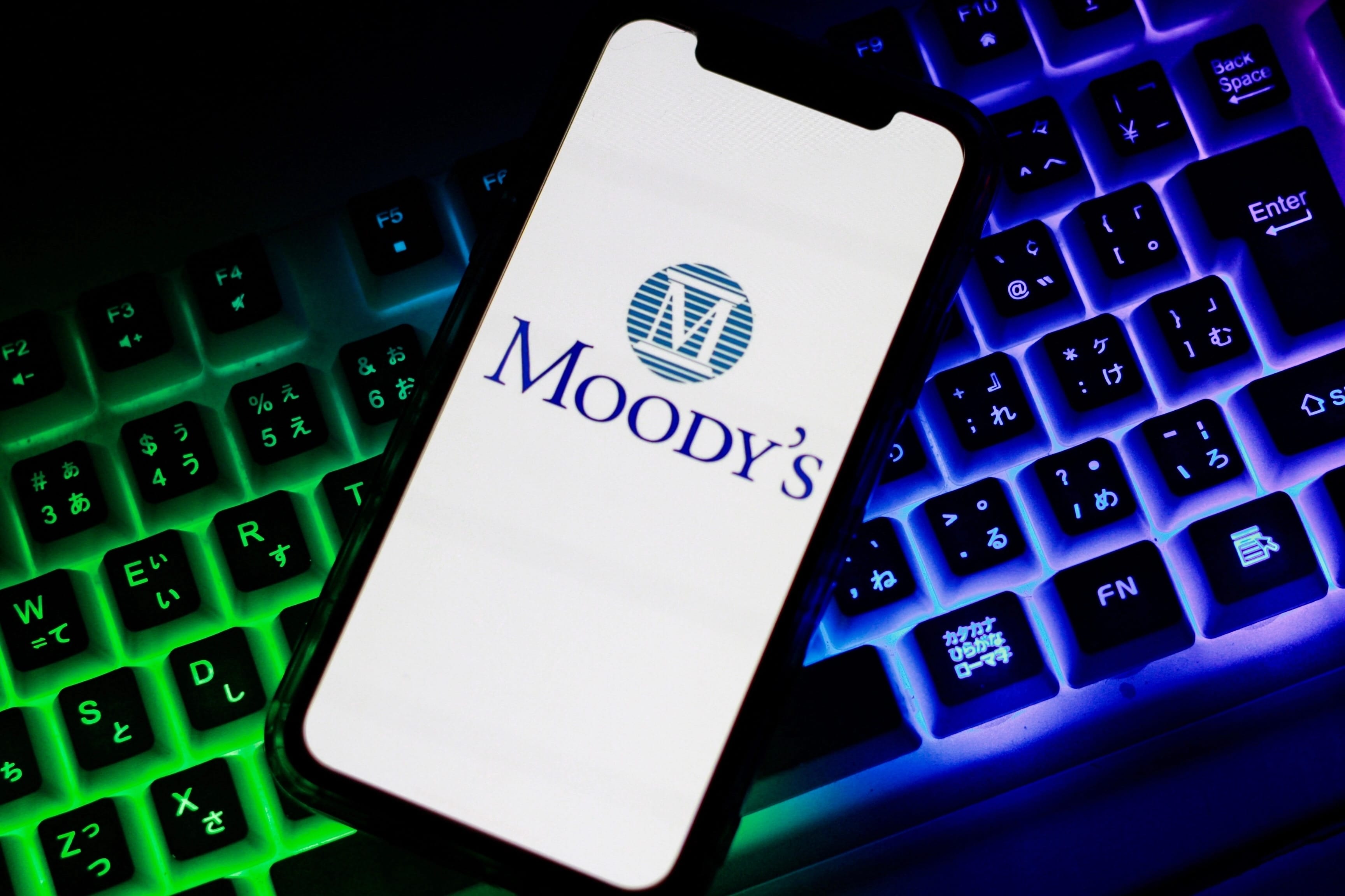 In,This,Photo,The,Moody's,Logo,Is,Displayed,On,Smartphone