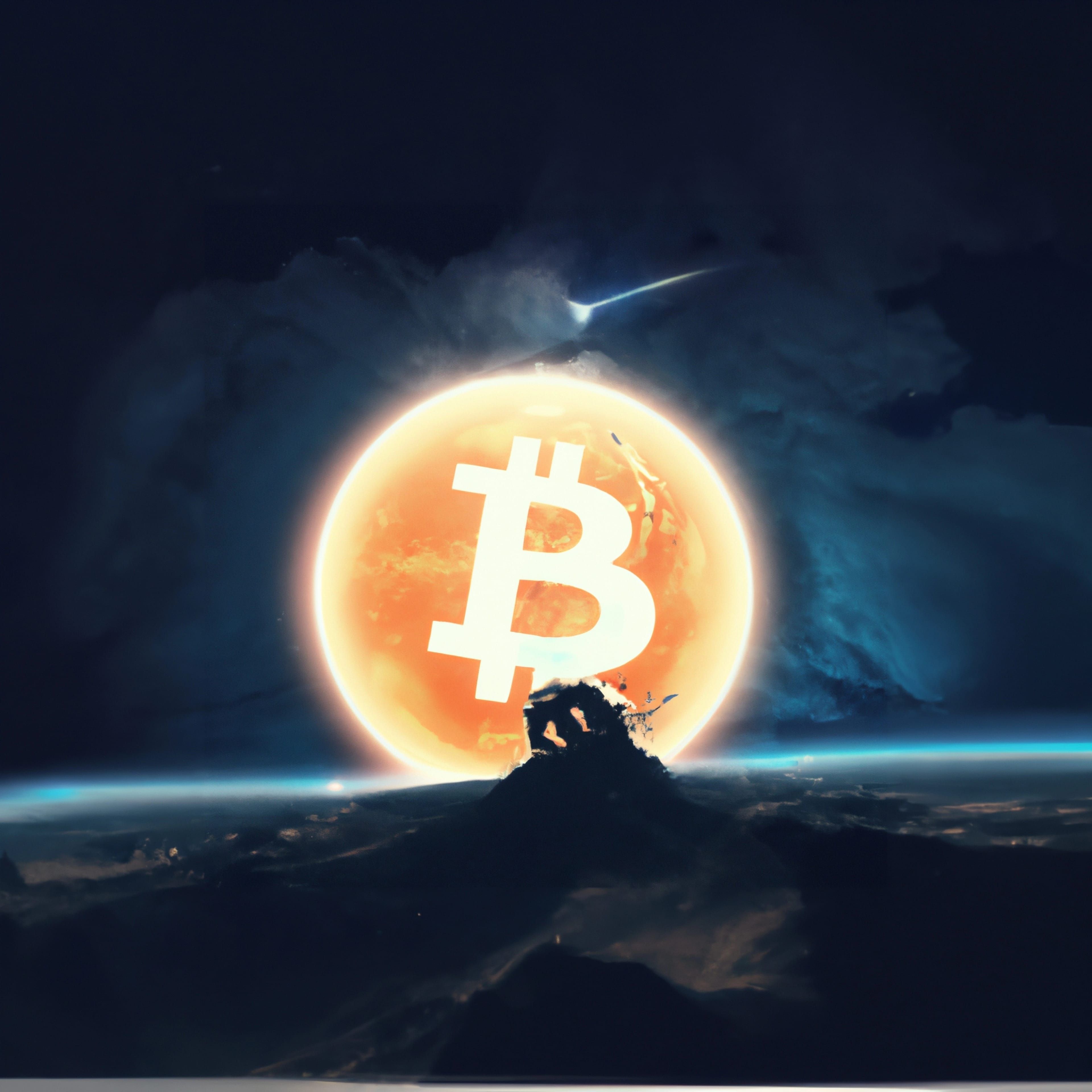 Bitcoin,To,The,Moon