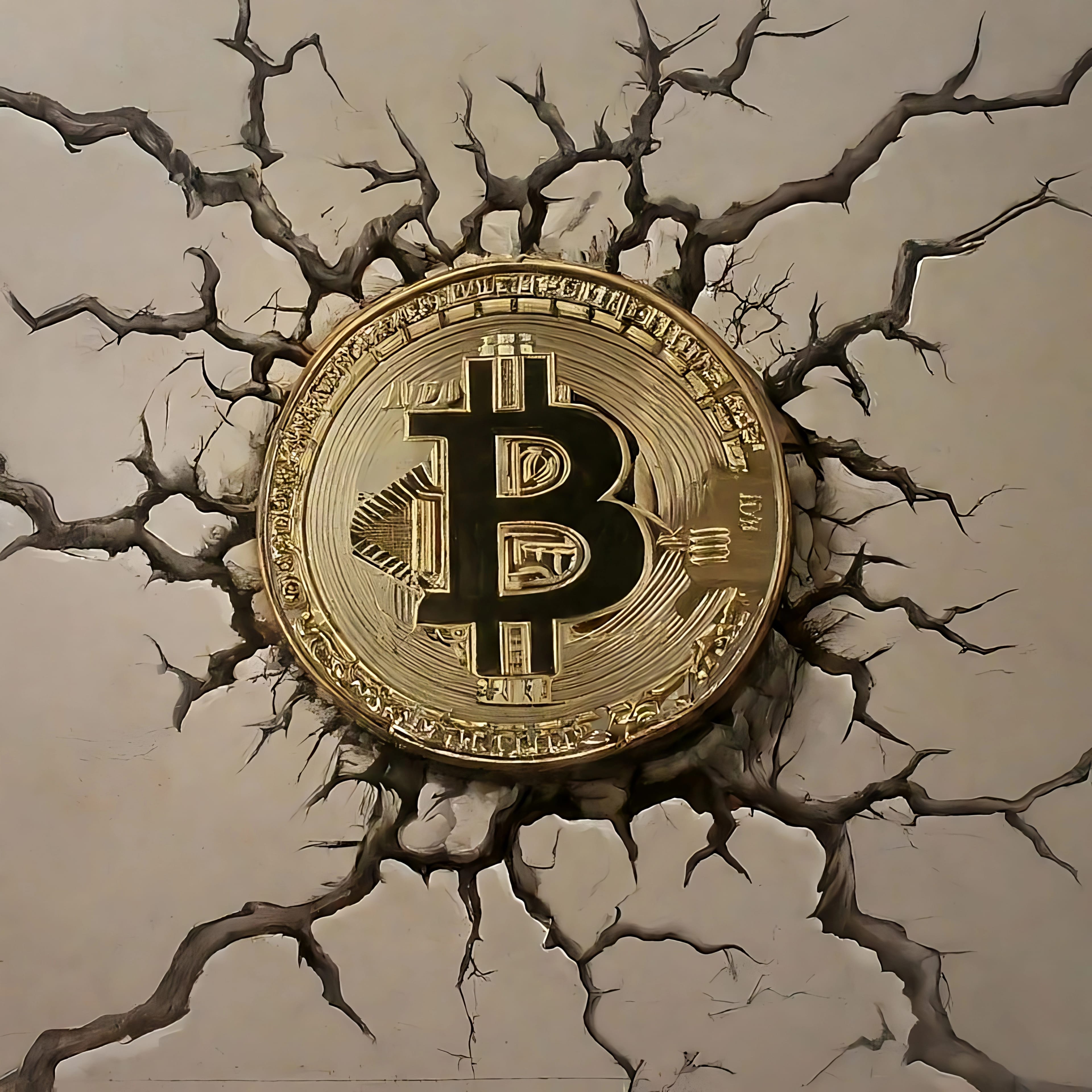 Bitcoin shaking the earth.