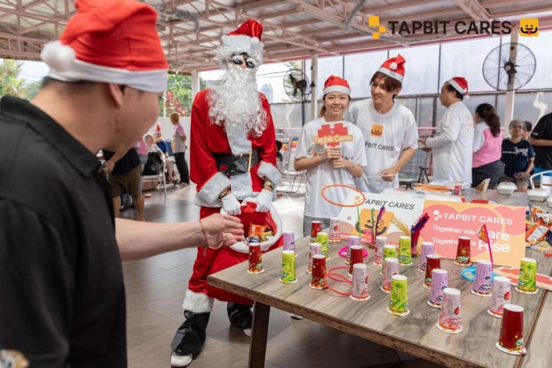 Tapbit Cares: Marking Tapbit’s 4th Anniversary with a Year-End Christmas CSR Community Outreach Initiative