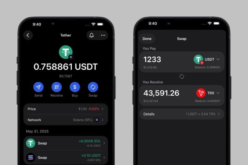 Gem Wallet Adds Cross-Chain USDT Support with Integrated Swaps, Bridges, and Scam Protection