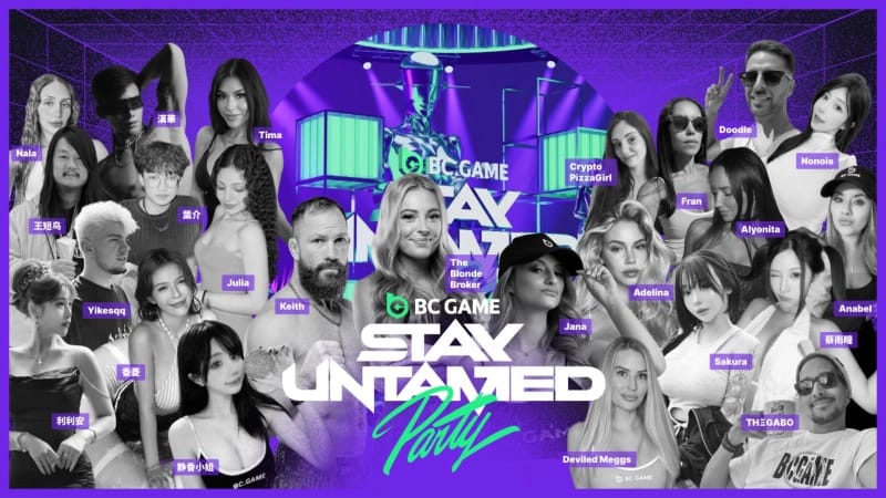 BC.GAME’s “Stay Untamed” Breakpoint Eve party tops 1,200 sign-ups, with DubVision and Mari Ferrari headlining