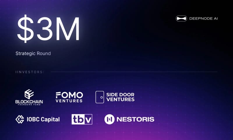 DeepNode Secures $5 Million Across Seed & Strategic Rounds to Build Open Intelligence Network