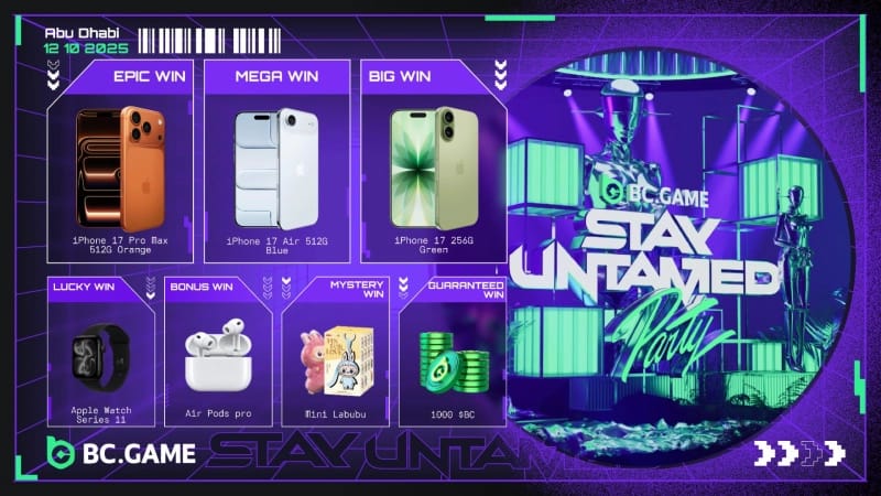 BC.GAME’s “Stay Untamed” Breakpoint Eve party tops 1,200 sign-ups, with DubVision and Mari Ferrari headlining