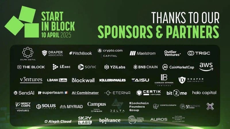Paris Blockchain Week Unveils Winners of 2025 Startup Competition, Distributing $10M+ in Prizes