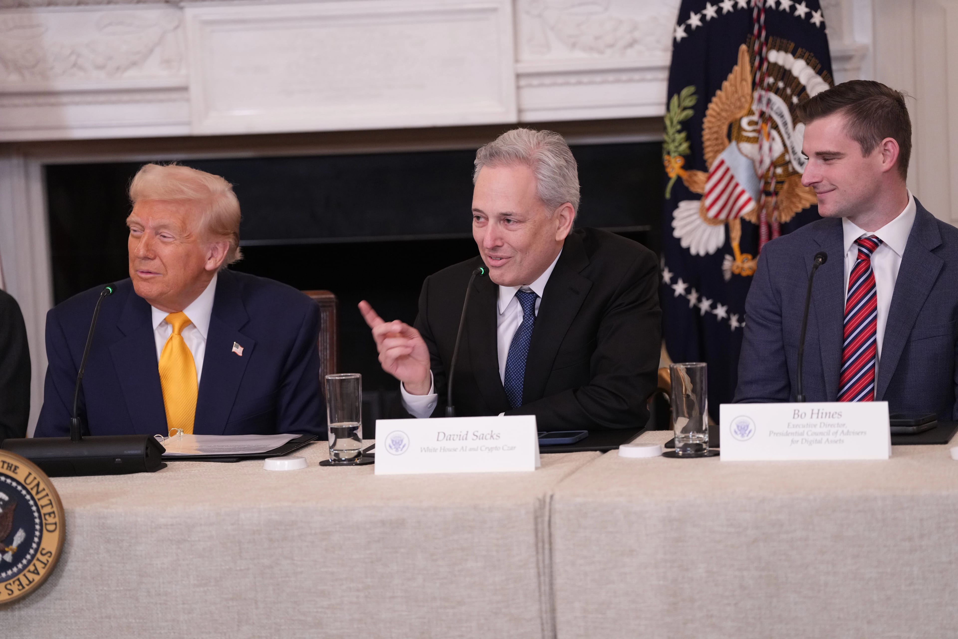 Trump Hosts a Crypto Summit, Washington, District of Columbia, USA - 07 Mar 2025