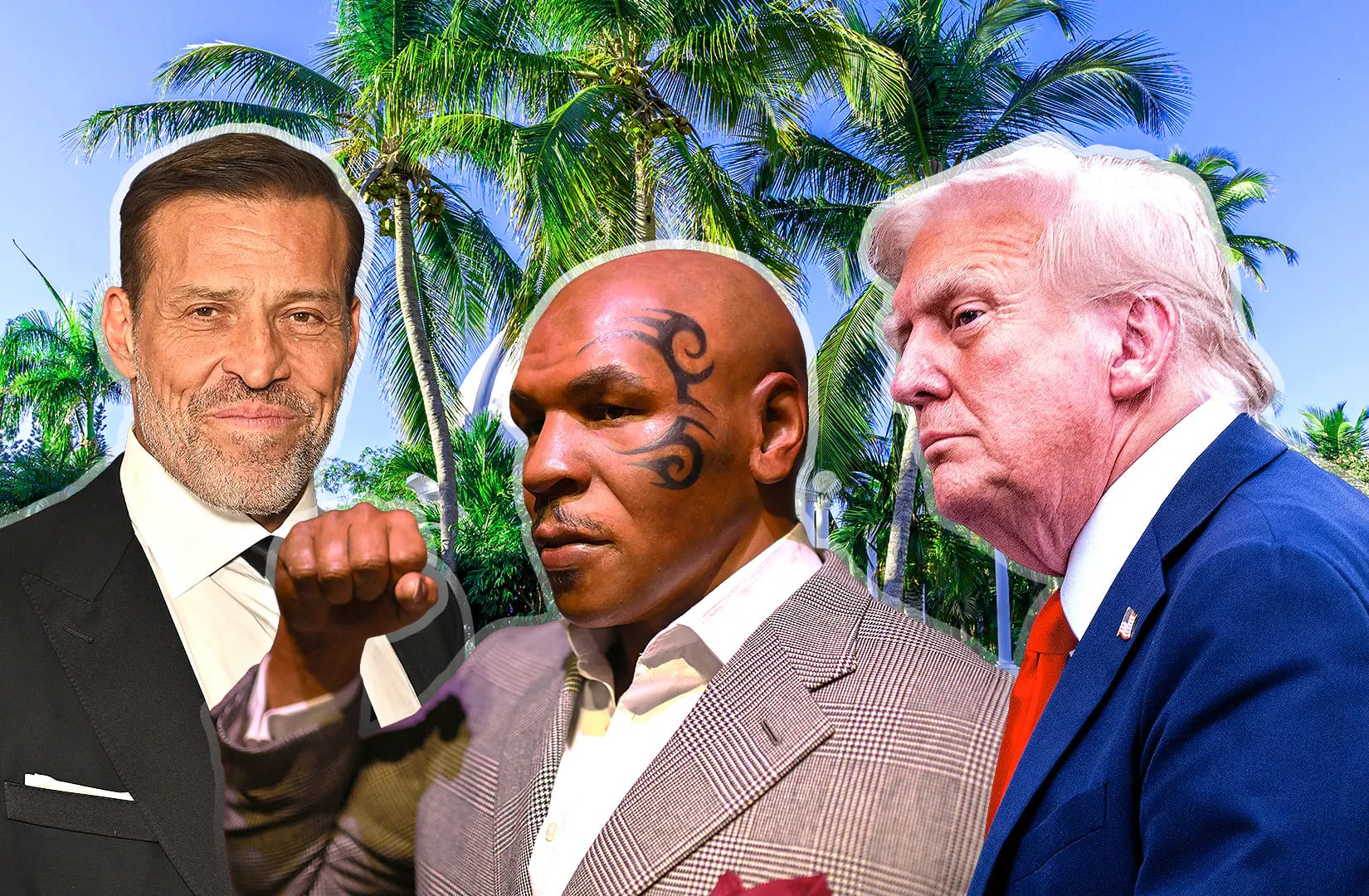 TRUMP + MIKE TYSON + TONY ROBBINS
