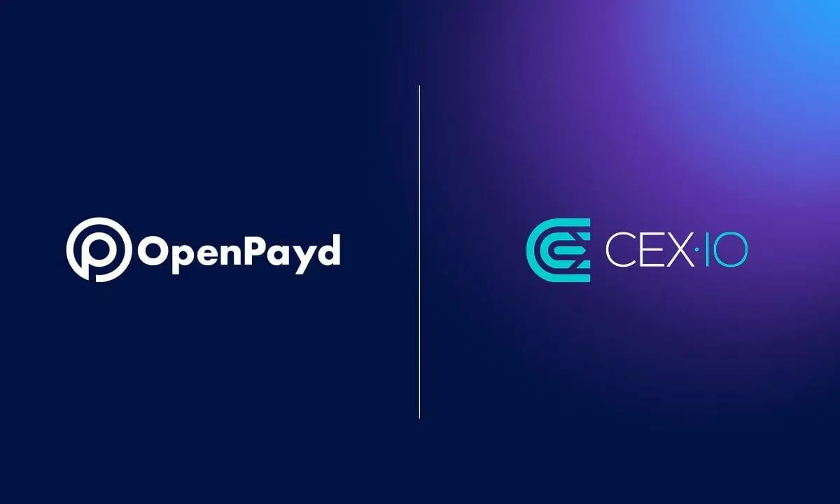 CEX.IO selects OpenPayd to power real-time settlements for institutional clients