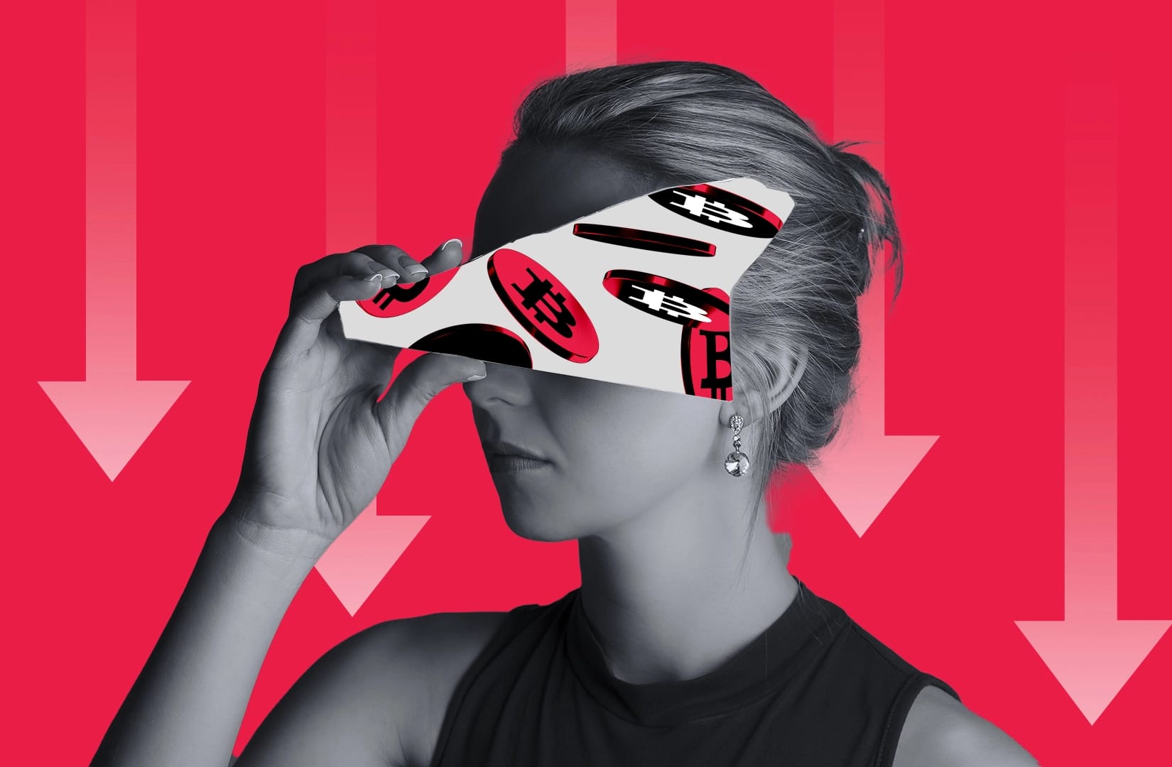 Bitcoin bleeds as investor sentiment low 01