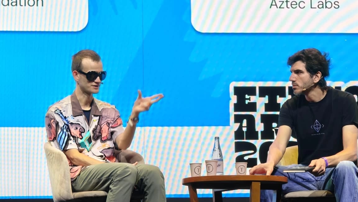 Vitalik Buterin at Devconnect Buenos Aires