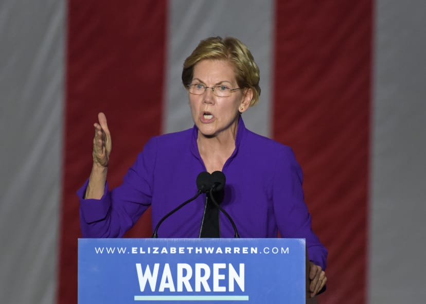 Elizabeth Warren defends ‘defamatory’ post slamming CZ pardon: report