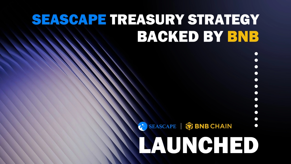 Seascape Launches First Tokenized BNB Treasury Strategy on Binance Smart Chain