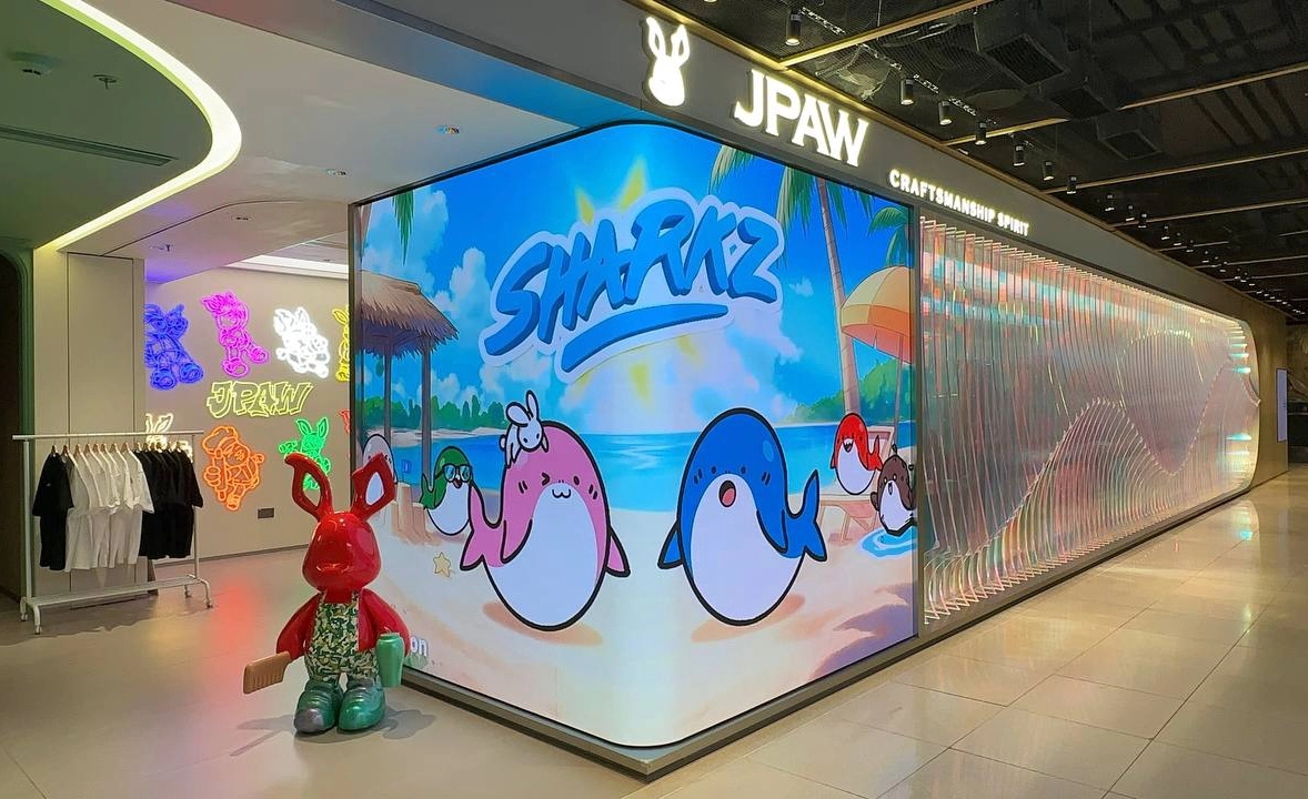 Jackson.io Sharkz NFT Apparel Brand Lands at Hong Kong K11 MUSEA