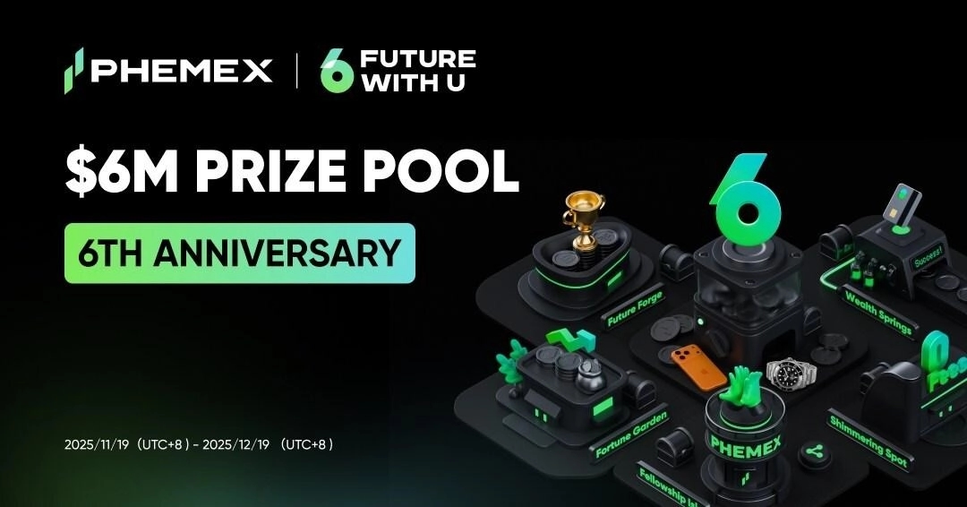 Phemex Launches $6 Million, Multi-Venue Festival to Celebrate Its 6th Anniversary