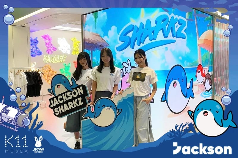 Jackson.io Sharkz NFT Apparel Brand Lands at Hong Kong K11 MUSEA