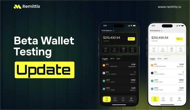 Remittix Announces Beta Web3 Wallet Launch Date, Presale Passes $18.7M With CEX Listings Soon To Be Announced