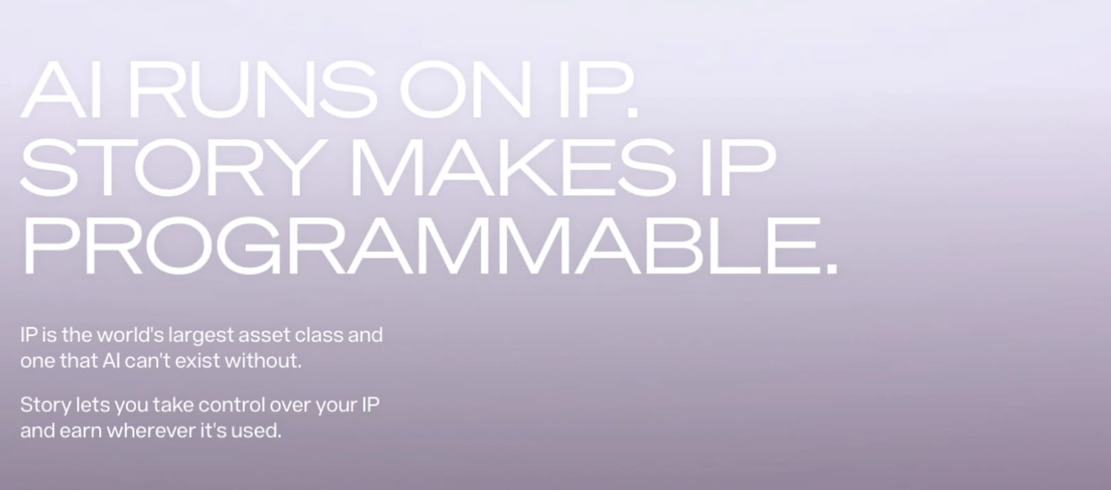 AI Runs on IP.
