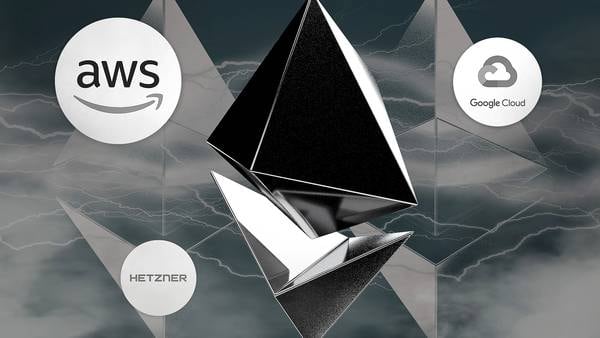 Ethereum relies heavily on Amazon servers. Here’s why that’s a problem