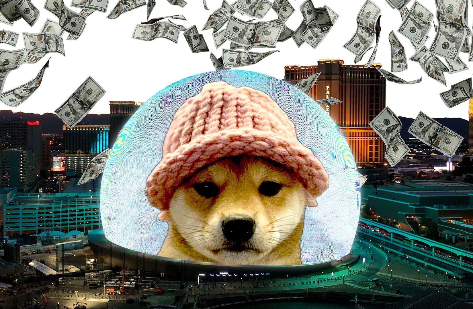 Outrage mounts as Dogwifhat influencers sit on $700,000 meant for Las Vegas  Sphere stunt – DL News
