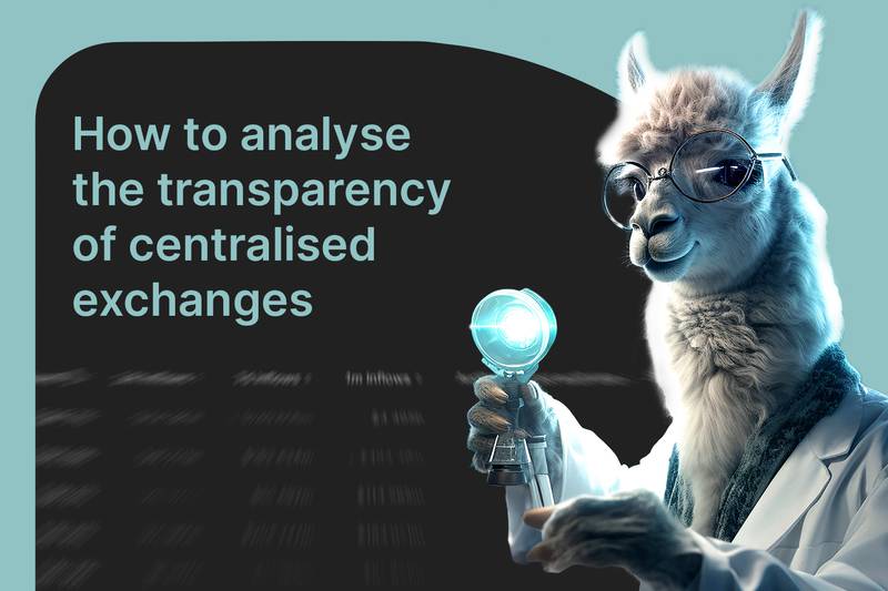How to analyse the transparency of centralised exchanges