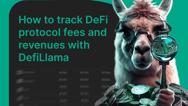 How to track DeFi protocol fees and revenues