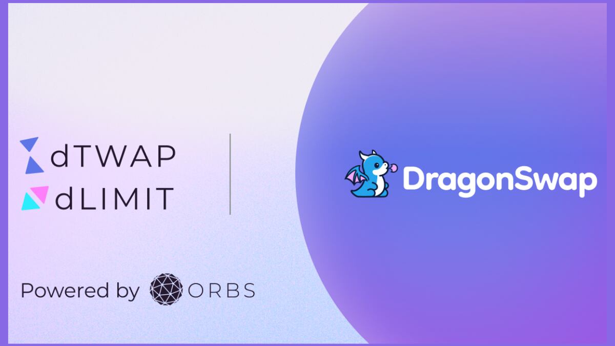 DragonSwap Integrates dLimit and DCA Protocols by Orbs on Sei Network